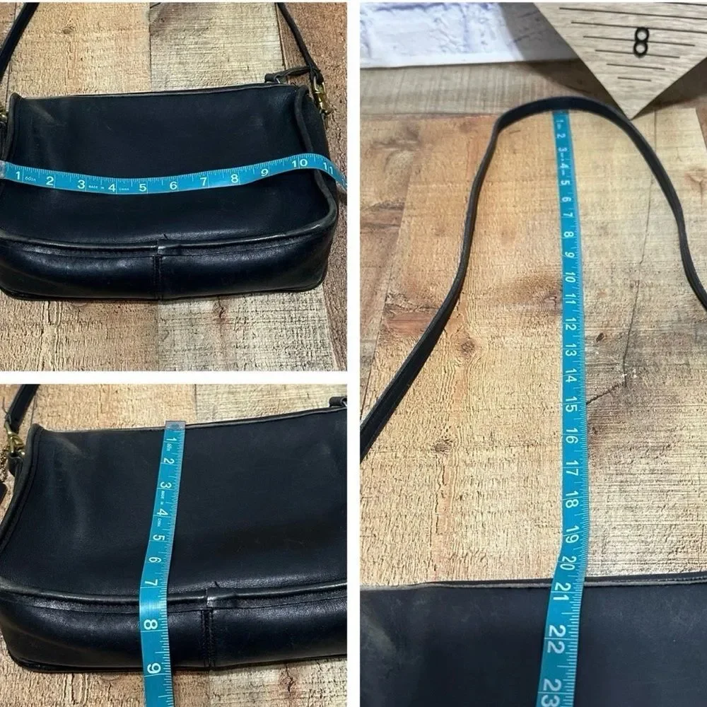 Coach vintage black shoulder bag 8023